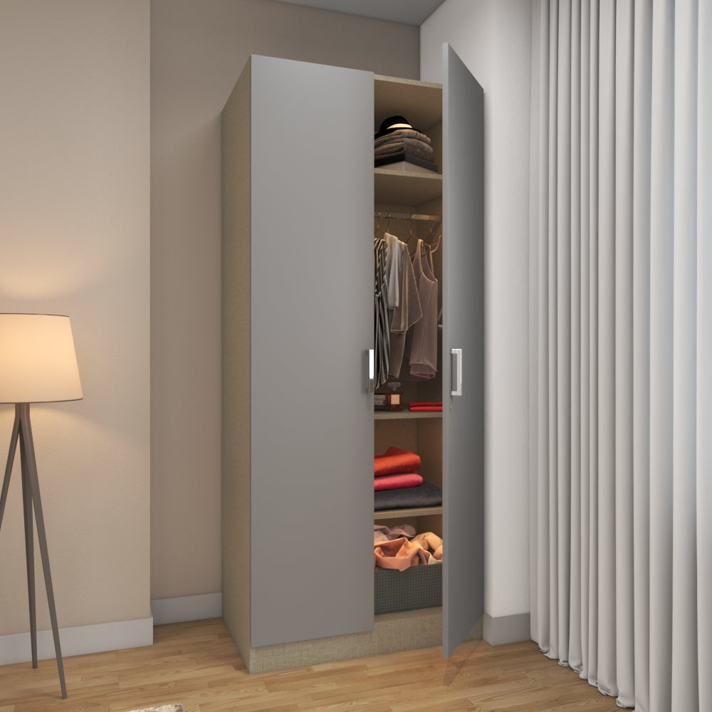 Modern 2 door wardrobe designs for your home