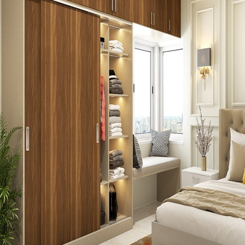 Wardrobe colour combinations for your bedroom