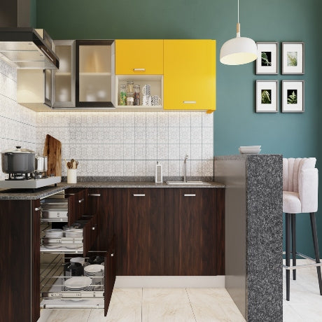 Modern kitchen cabinet colour ideas showcase contemporary design trends and lively home decor options