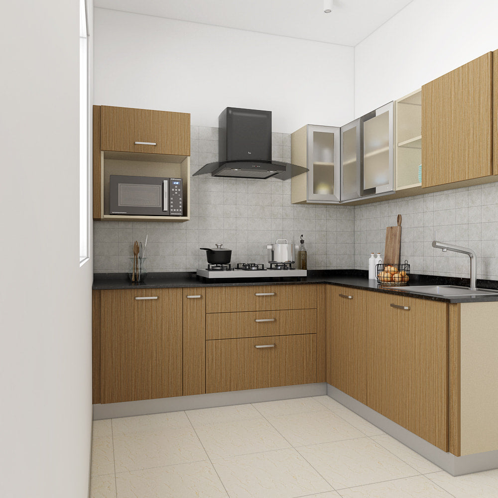 Indian Kitchen Cabinets L Shaped